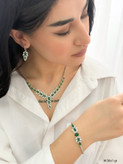سرویس جواهری نقره ایتالیایی عیار925 مدل Sv1362