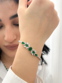 سرویس جواهری نقره ایتالیایی عیار925 مدل Sv1362