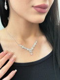 سرویس زنجیری نقره زنانه عیار925مدل Sv1160