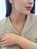 سرویس نقره ۹۲۵ زنجیری زنانه