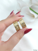 گوشواره نقره زنانه ۹۲۵ جواهری حلقه ای